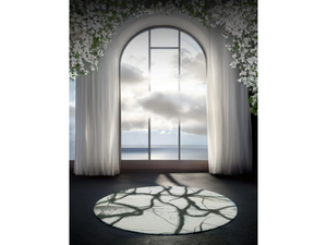 DIARI 03 - Round polyester fibre rug - Carpet by STYL’EDITIONS