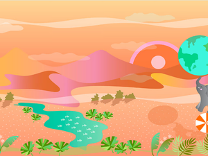 ESTATE - Landscape kids wallpaper - Wallpaper by STYL’EDITIONS