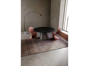 GEOMETRIE MATERICHE - Rectangular polyester fibre rug - Carpet by STYL’EDITIONS