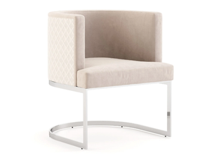 CLUB - Upholstered leather easy chair with armrests - Armchair by Stylish Club