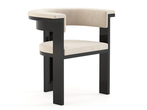 KENSINGTON - Upholstered microfiber easy chair with armrests - Armchair by Stylish Club