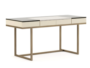 MANHATTAN - Wood veneer secretary desk with drawers - Desk by Stylish Club