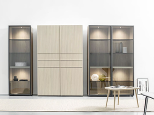 CUBO 152 - Display cabinet with integrated lighting - Cabinet by Sudbrock Möbelhandwerk