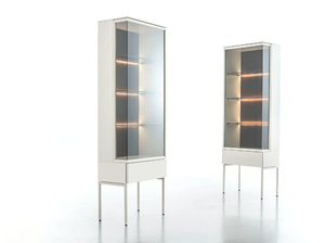 CUBO 180 - Display cabinet with integrated lighting - Cabinet by Sudbrock Möbelhandwerk