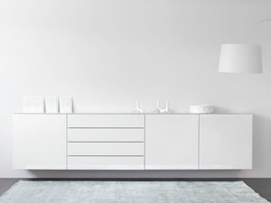 CUBO 607 - Suspended sideboard with drawers - Cabinet by Sudbrock Möbelhandwerk