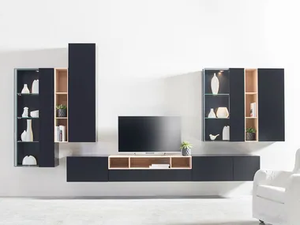 CUBO 63 - Wall-mounted storage wall - Cabinet by Sudbrock Möbelhandwerk