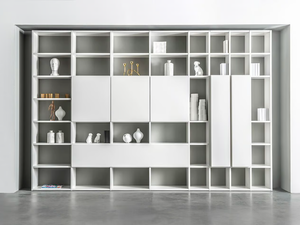 FOKUS/CUBO 38 - Open bookcase - Cabinet by Sudbrock Möbelhandwerk