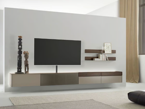 GOYA 43 - Wall-mounted TV wall system - Cabinet by Sudbrock Möbelhandwerk