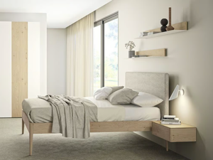 GOYA - Bed with upholstered headboard - Bed frame by Sudbrock Möbelhandwerk