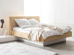 MIRIA 10 - Double bed with upholstered headboard - Bed frame by Sudbrock Möbelhandwerk