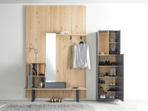 MODO BLACK EDITION - Sectional hallway unit - Sofa by Sudbrock Möbelhandwerk