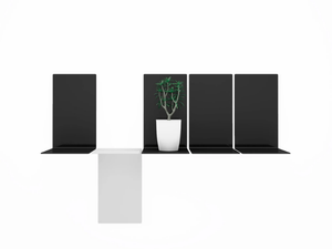 BALDAS - Aluminium wall shelf - Cabinet by Systemtronic