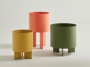 CROMA - Round aluminium vase - Styling by Systemtronic