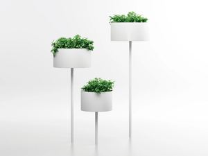GREEN CLOUD - Aluminium plant pot - Accessories by Systemtronic