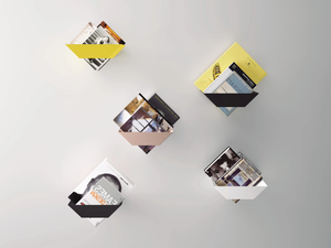 KOKU - Steel magazine rack - Accessories by Systemtronic
