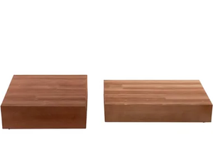 CASSERO - Rectangular wooden coffee table - Coffee table by Tacchini