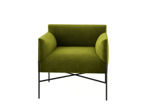 CHILL-OUT - Fabric armchair with armrests - Armchair by Tacchini