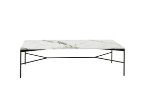 CHILL-OUT - Low rectangular marble coffee table - Coffee table by Tacchini