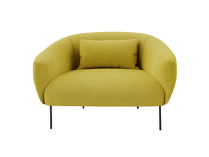 ROMA - Fabric armchair with armrests - Armchair by Tacchini