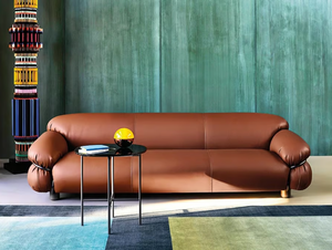 SESANN - 3 seater leather sofa - Sofa by Tacchini