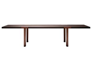 T–TABLE - Rectangular oak table - Table by Tacchini