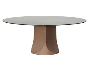 TOGRUL - Round marble table - Table by Tacchini