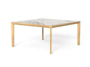 CLEOSOFT-WOOD - Square garden table - Table by Talenti