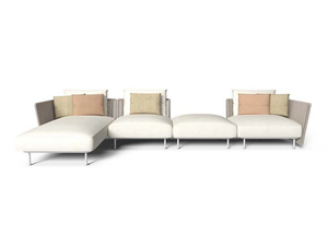 CORAL - Sectional fabric garden sofa - Sofa by Talenti
