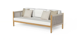 DOLCEVITA - 3 seater teak garden sofa - Sofa by Talenti