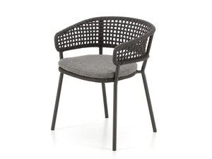 MOON ALU - Garden chair with armrests - Chair by Talenti