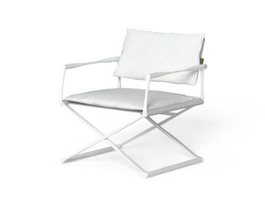 RIVIERA - Folding easy chair with armrests - Armchair by Talenti