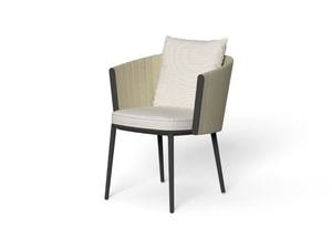 SALINAS - Fabric garden chair with armrests - Chair by Talenti