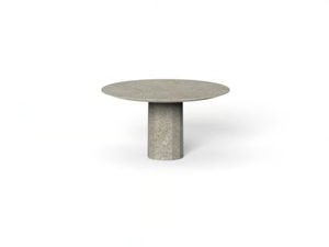 SALINAS - Round cement coffee table - Side table by Talenti