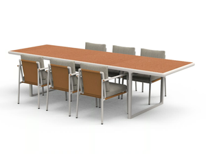 TRESSÉ - Rectangular garden table - Table by Talenti