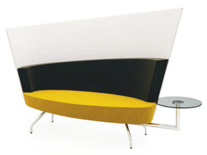 EL2DKT - Fabric small sofa high-back - Sofa by TALIN