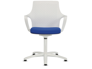 JOY 500 - Swivel Nylon® chair with 5-spoke base with integrated cushion - Accessories by TALIN