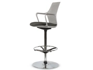 JOY 507 H - Swivel Nylon® stool with integrated cushion - Accessories by TALIN