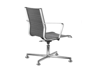 KEYPLUS 3157 - Mesh office chair with armrests with 4-Spoke base - Office Chair by TALIN