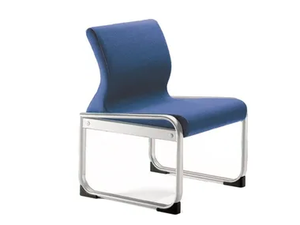 ONE 401 S - Sled base upholstered fabric reception chair - Chair by TALIN