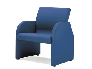 ONE 401 - Upholstered fabric guest chair with armrests - Chair by TALIN