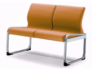 ONE 402 S - Fabric bench seating with back - Bench by TALIN
