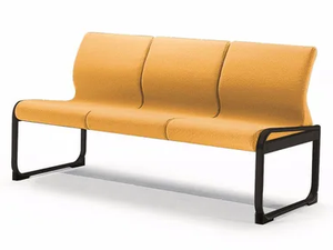 ONE 403 S - Fabric bench seating with back - Bench by TALIN