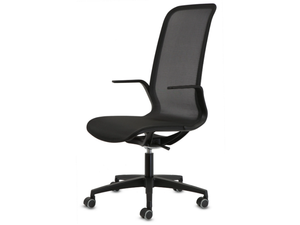 REYNET 1653 - Mesh office chair with castors with 5-Spoke base - Office Chair by TALIN