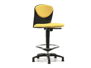 VULCAN 1325 - Fabric drafting stool with 5-Spoke base - Stool by TALIN