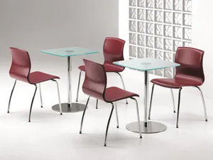 WEBTOP 383 - Upholstered tanned leather chair - Chair by TALIN