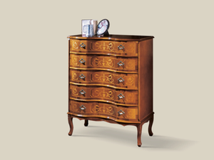 054/5 - Wooden chest of drawers - drawer by Tarocco Vaccari Group