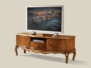 1211 - Wooden TV cabinet with drawers with doors - Cabinet by Tarocco Vaccari Group