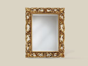 5141 - Rectangular framed wooden mirror - Accessories by Tarocco Vaccari Group