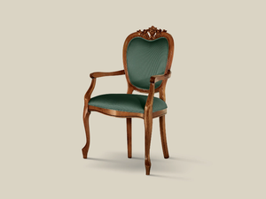 5167/C - Medallion fabric chair with armrests - Chair by Tarocco Vaccari Group
