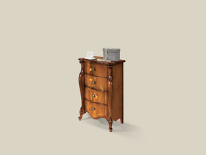 5404 - Rectangular wooden bedside table with drawers - Side table by Tarocco Vaccari Group